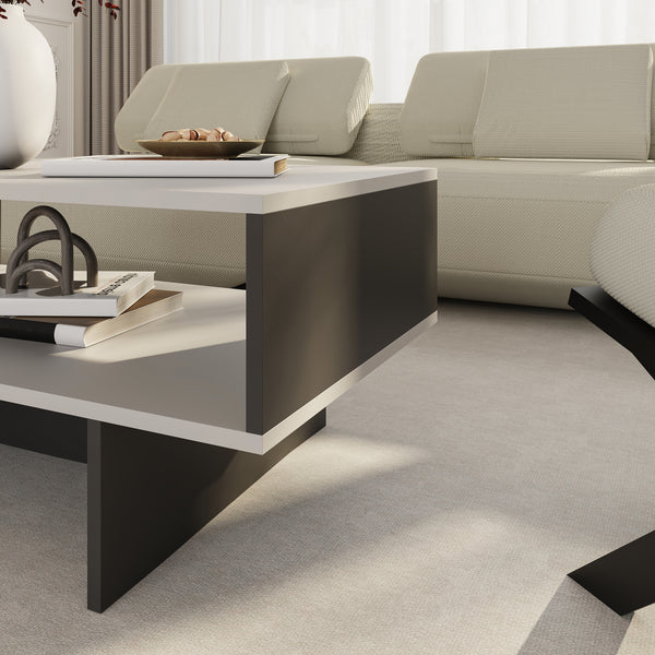 Masuta cafea Mjolby 36x80x45 cm [en.casa]