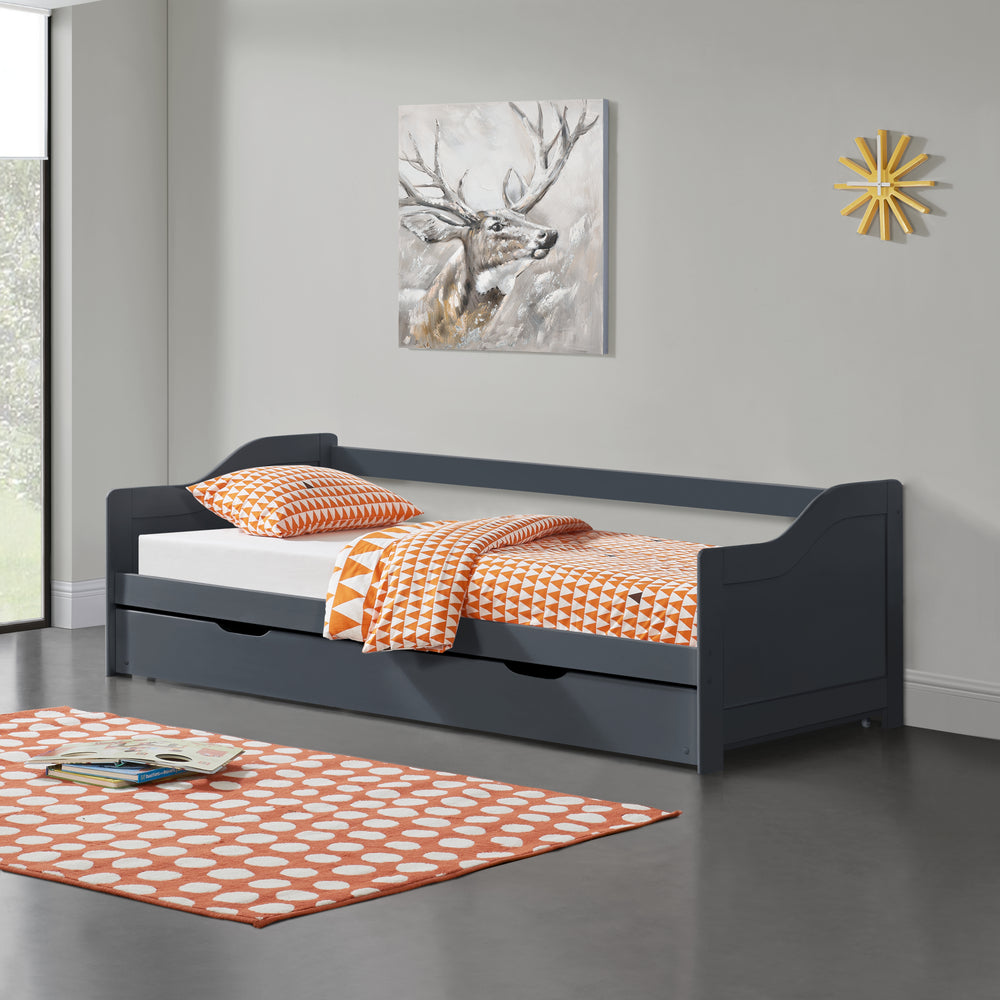 Tandembett 90x200 cm mit Lattenrost [en.casa] - premiumXL