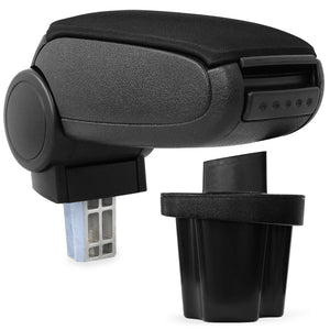 Mittelarmlehne Hyundai Accent ab 2006 mit Staufach Textil Schwarz pro.tec - premiumXL