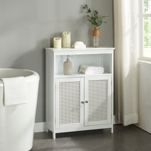 Badschrank Karlsøy Weiß in mehreren Größen [en.casa] - premiumXL