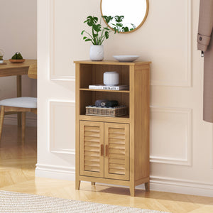 Dulap baie Rirg 92x52x25 cm bambus [en.casa] 