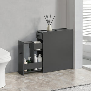 Badezimmerschrank Kihniö 58x16x48cm in versch. Farben [en.casa] - premiumXL