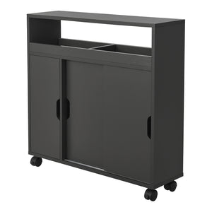 Dulap baie Lumijoki mobil pe 4 roti culori diferite [en.casa]
