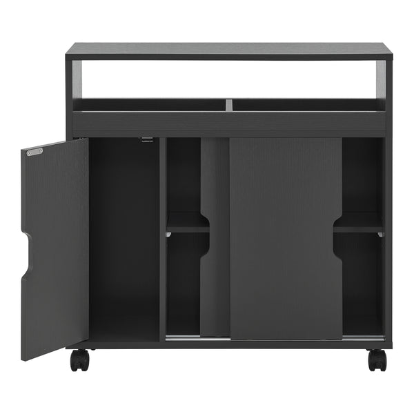 Dulap baie Lumijoki mobil pe 4 roti culori diferite [en.casa]