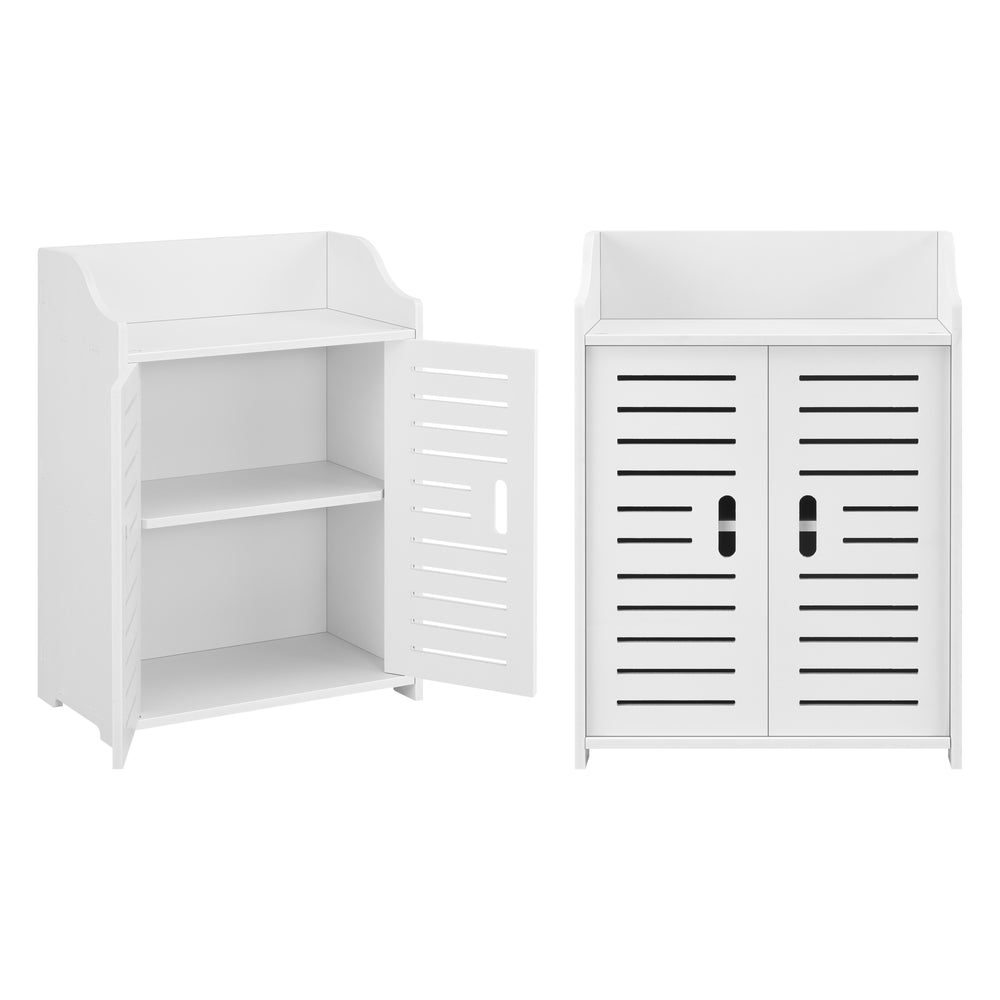 Dulap baie Trosa1 cu 2 usi si 1 raft culori diferite [en.casa]