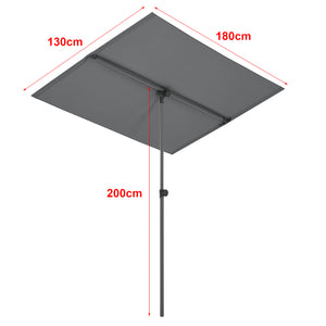 Umbrela soare rotativa la 360° Carsoli culori diferite [pro.tec]
