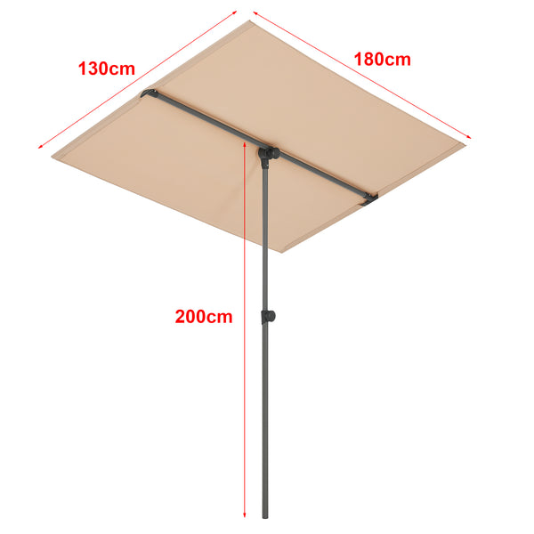 Umbrela soare rotativa la 360° Carsoli culori diferite [pro.tec]