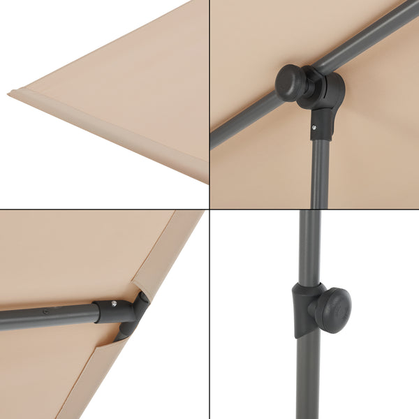 Umbrela soare rotativa la 360° Carsoli culori diferite [pro.tec]