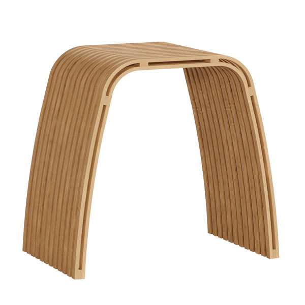 Taburet Jysa 45x50x30,5 cm bambus natur [en.casa]