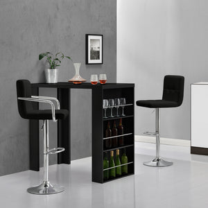 Blat bar Bartha cu rafturi incorporate culori diferite [en.casa] 