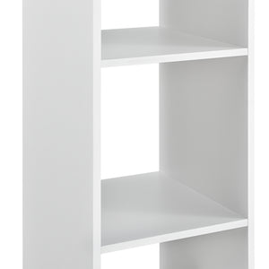 Masă bar Visby 110x70x70 cm cu 3 rafturi en.casa