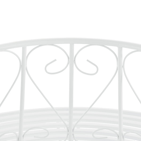 Banca gardina Sorrent rotunda 160 x 84 cm culori diferite [en.casa] 