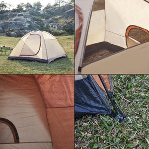 Cort camping Bergeijk 213x213x130cm culori diferite [pro.tec]