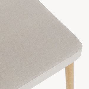 Set scaune bucatarie Jördfjok 79x49x57 cm bej/efect ratan [en.casa] 