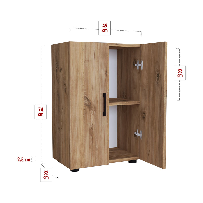 Schiță cotată Dulap multifunctional Åsnes [en.casa] 