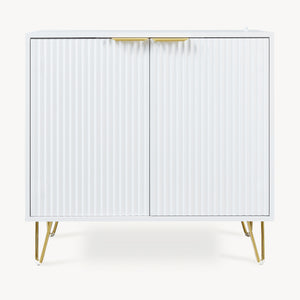 Comoda cu 2 usi Trondi 75x80x40 cm [en.casa] 