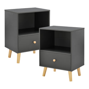 Set 2 noptiere Sundsvall 54x40x30cm PAL [en.casa]