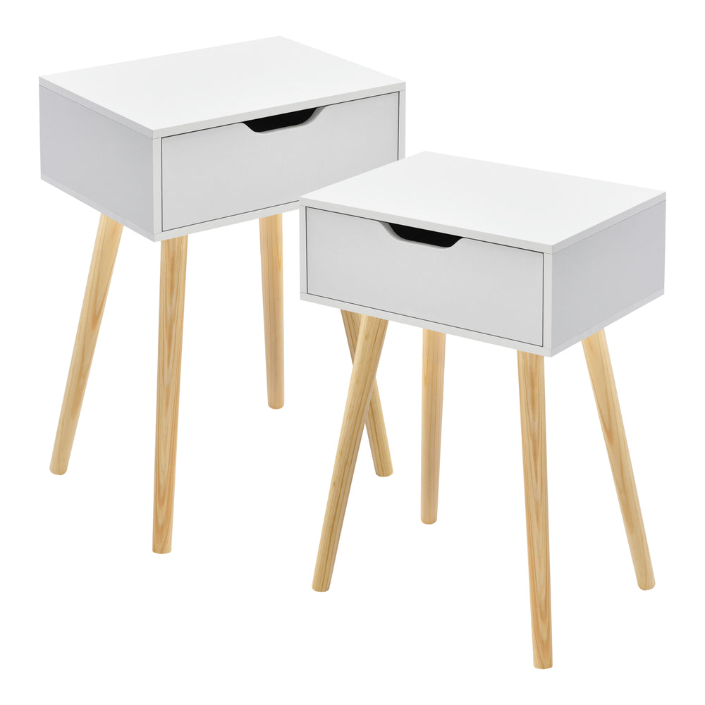 Set 2 noptiere Östersund 60x40x29,5cm [en.casa]