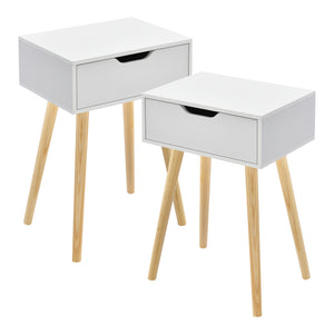 Set 2 noptiere Östersund 60x40x29,5cm [en.casa]
