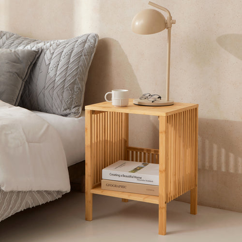 Masuta Varde 50x38,5x33cm natur [en.casa]