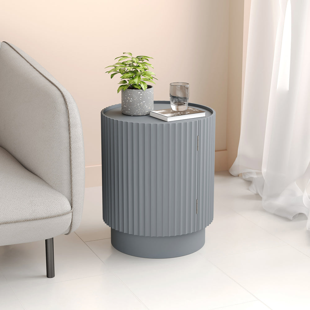 Masuta cu usa Rill 49x40 cm [en.casa]