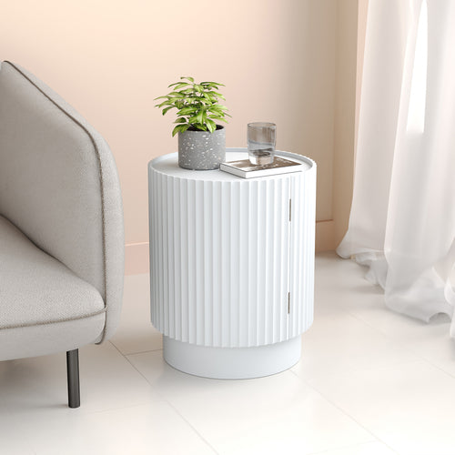 Masuta cu usa Rill 49x40 cm [en.casa]