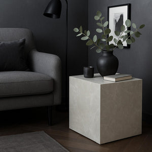 Masuta cub Ellelu 45x40x40 cm mdf  [en.casa]