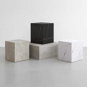 Masuta cub Ellelu 45x40x40 cm mdf  [en.casa]