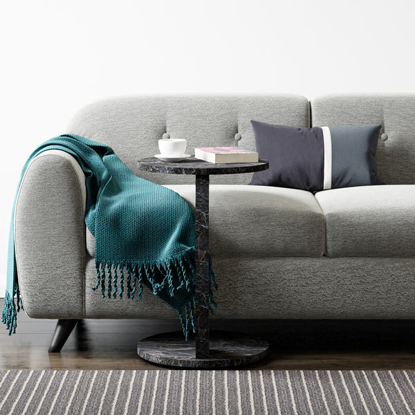 Masa laterala mobila Holeby 56x38 cm pal [en.casa]