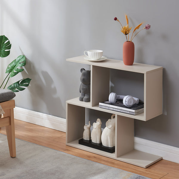 Masuta Koxjö 57x60x20 cm cu spatii depozitare [en.casa]