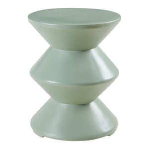 Masuta rotunda exterior Kyppeslo 47x36 cm [en.casa]