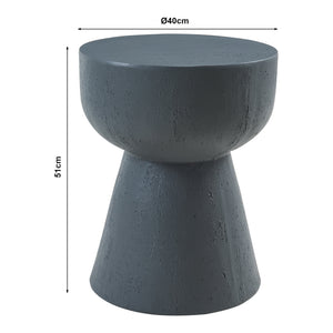 Masuta exterior Oulvepijanse 51x40 cm beton usor [en.casa]