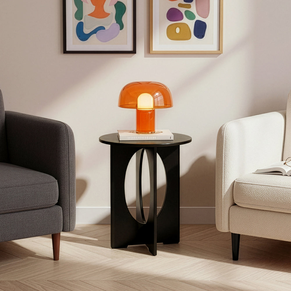 Masuta rotunda Podeldsvin 48x40 cm [en.casa]