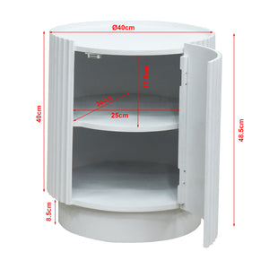 Masuta cu usa Rill 49x40 cm [en.casa]