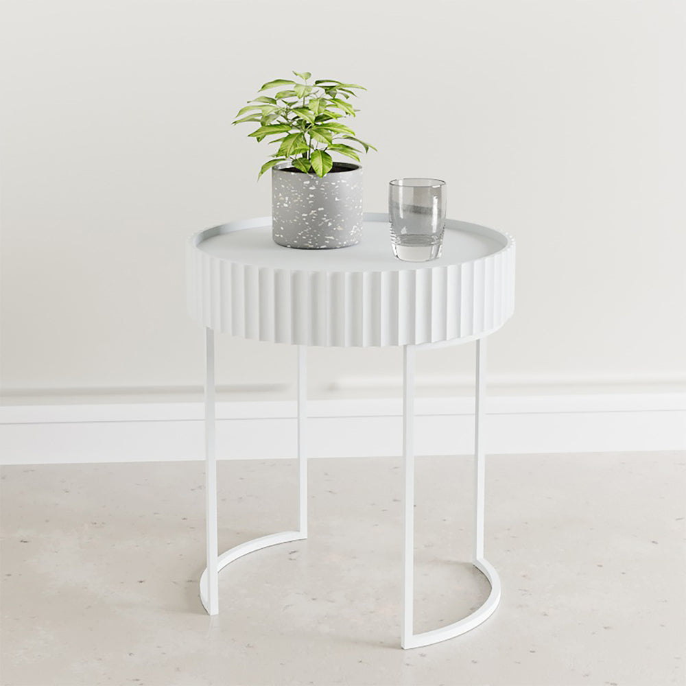 Masuta rotunda Rill 46x40 cm [en.casa]