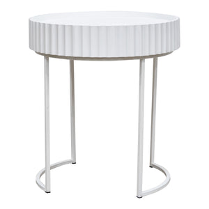 Masuta rotunda Rill 46x40 cm [en.casa]