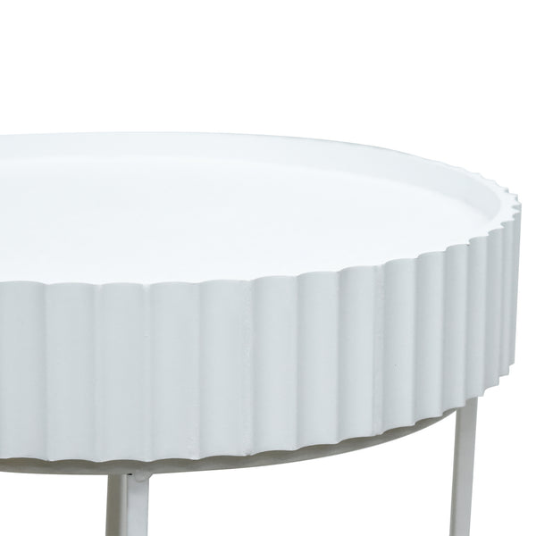 Masuta rotunda Rill 46x40 cm [en.casa]