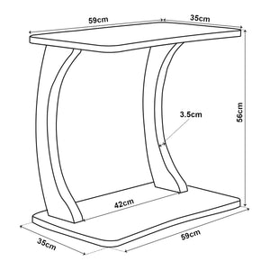Masuta mobila Stattela 59x35x56 cm [en.casa]