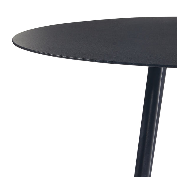 Masuta Sula metal negru masuri diferite [en.casa]