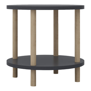 Masuta rotunda Ves 49x42 cm [en.casa]
