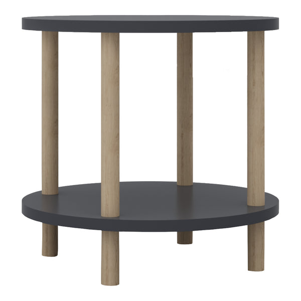 Masuta rotunda Ves 49x42 cm [en.casa]