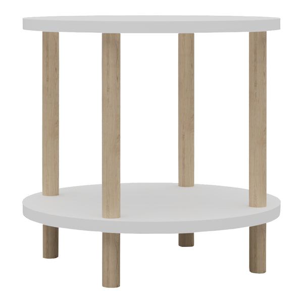 Masuta rotunda Ves 49x42 cm [en.casa]