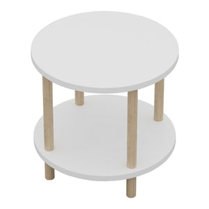 Masuta rotunda Ves 49x42 cm [en.casa]