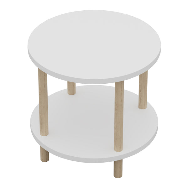Masuta rotunda Ves 49x42 cm [en.casa]