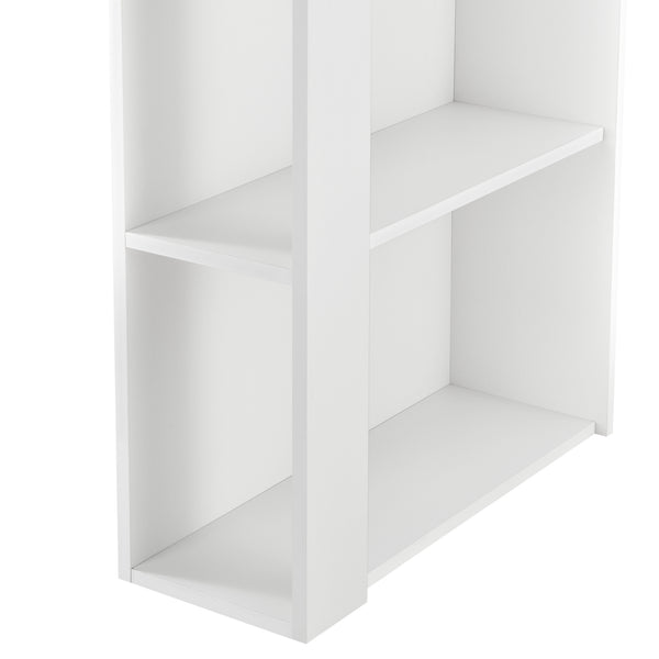 Masa bar cu raft incorporat Danderyd 120x60x105 cm [en.casa]