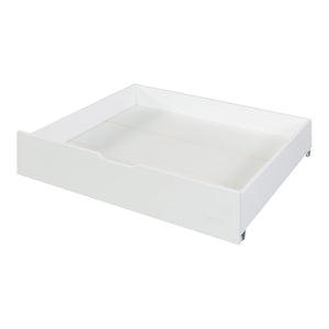 Set 2 sertare pat Ydre brad MDF alb [en.casa]