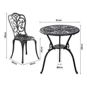 Set 3 componente bistro gradina Lupsam [casa.pro]