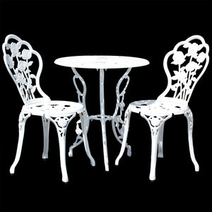 Set bistro gradina Dina masa rotunda si 2  scaune culori diferite [casa.pro]