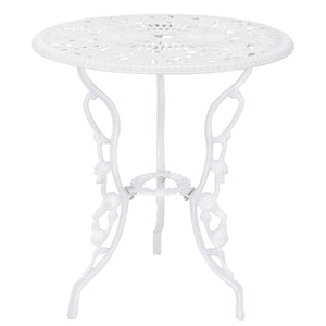 Set bistro gradina Dina masa rotunda si 2  scaune culori diferite [casa.pro]