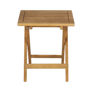 Set bistro pliabil 3 piese Capistrello eucalipt [casa.pro]